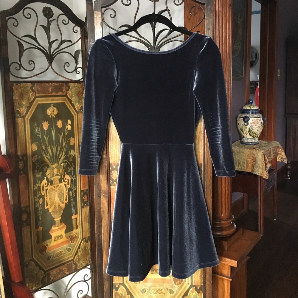 American Apparel velvet dress